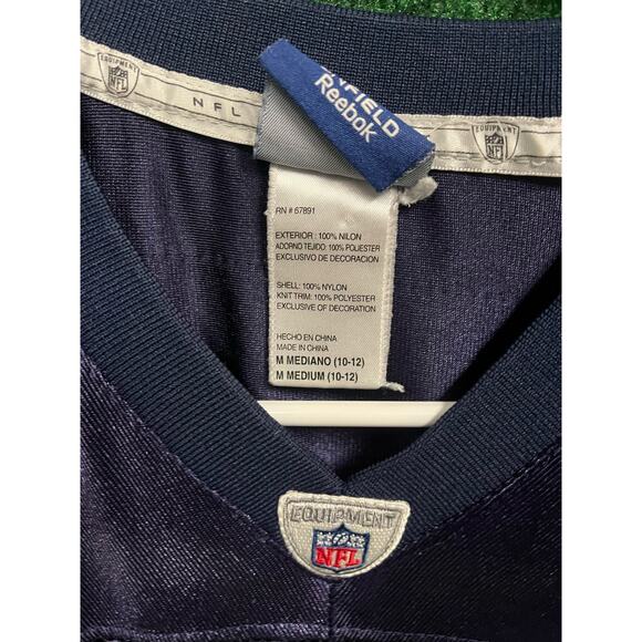 Youth Y2K Denver Broncos Tim Tebow Blue & White Jersey Sz Medium Unisex - Picture 8 of 9